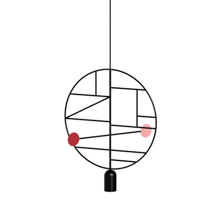 Подвесной дизайнерский светильник  Lines & Dots LD04 by Home Adventures