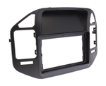 Комплект рамки с разъёмами 9" Mitsubishi Pajero 3 1999-2006 Чёрная - Car-Smart 7007-3B
