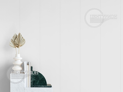 Стеновая панель МДФ ламинированная ПВХ-пленкой Lord Белый 2700х240 мм