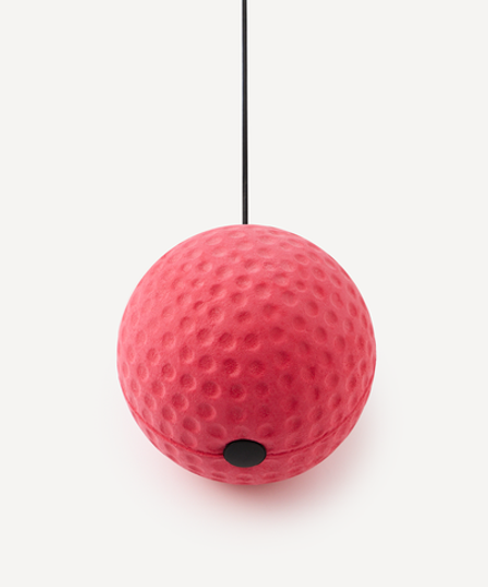 Мяч боевой INSANE IN24-FB102 на резинке, красный