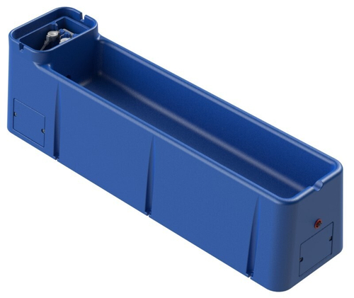 Поилка 2,3 м., с подогревом/140л Ирпласт 140 л.(2350x630x690см;синий) - арт.560897