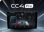 Магнитола в отсек 1DIN - Teyes CC4-PRO монитор 9.5" 2K QLED на Android 13, Snapdragon 778G, AI, CarPlay, DSP, 4G SIM-слот
