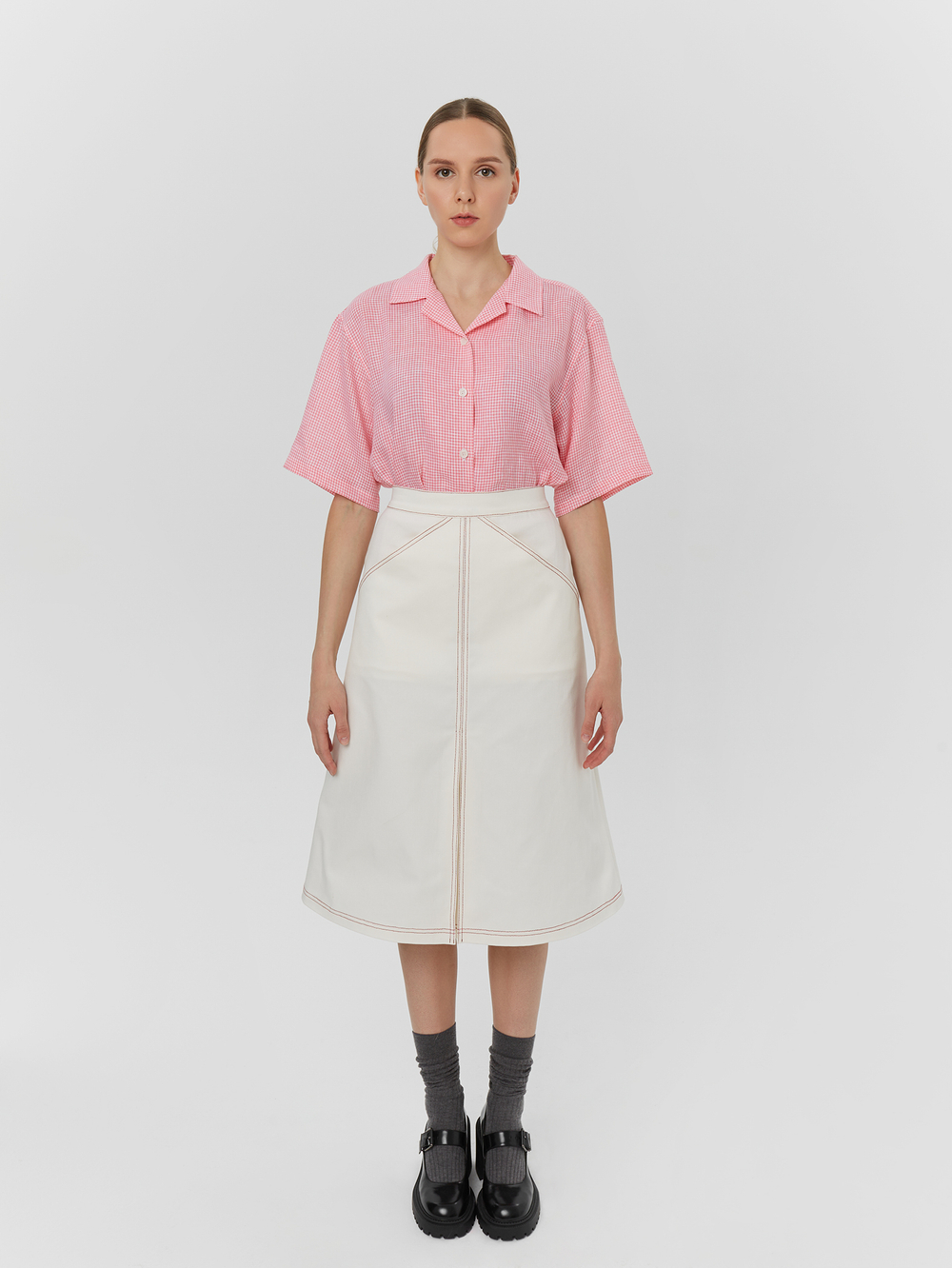 Юбка, белый