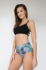 Трусики Ink с высокой линией талии (Размер: S) (Цвет: разноцветный)