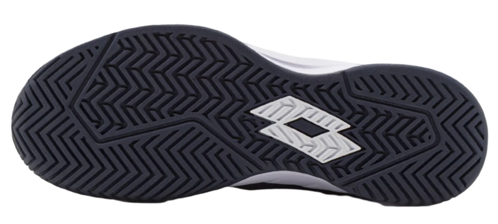 Мужские кроссовки теннисные Lotto Mirage 600 II ALR - navy blue/all white/atlantic blue