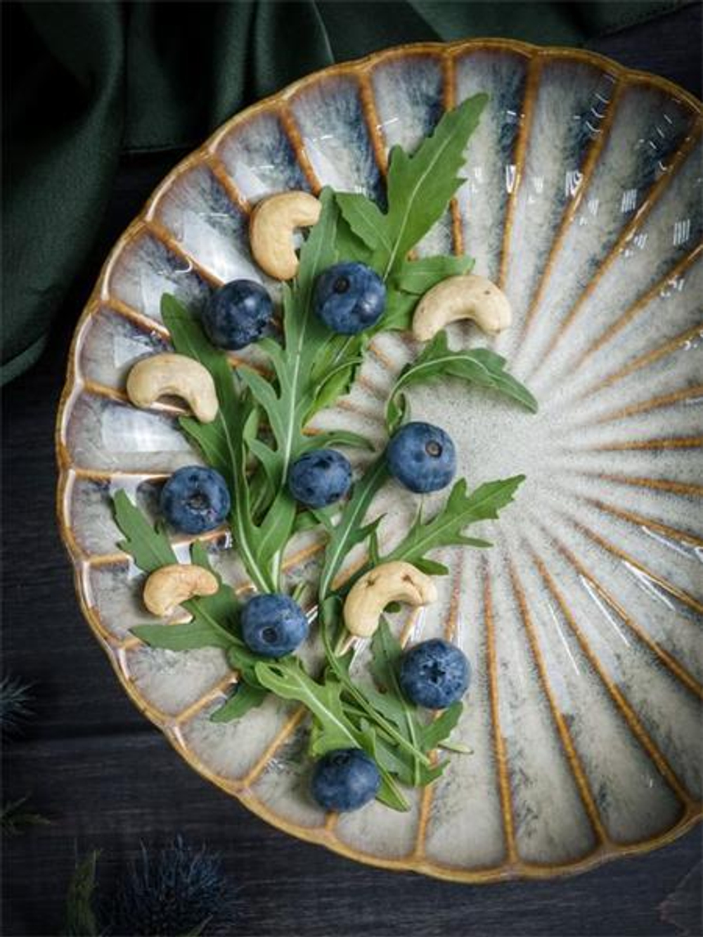 Тарелка d 20,8 см h 2,8 см , ASTERA PEARL