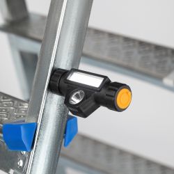 Фонарь налобный светодиодный Трофи GA-101 аккумуляторный 3 Вт COB + 3 Вт LED 2 режима магнит | Налобные фонари