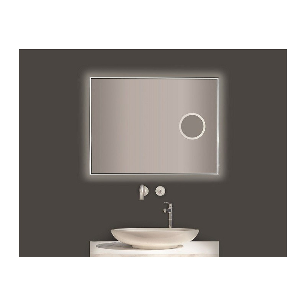 Зеркало со встроенной подсветкой ES-3803 KDF Esbano 100х80х5