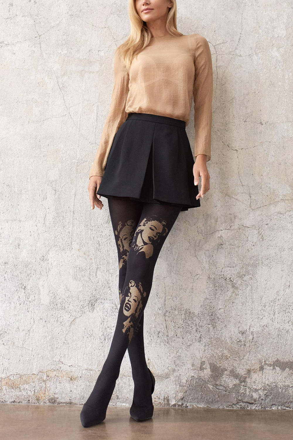 Allure B03 Black-Gold Marilyn