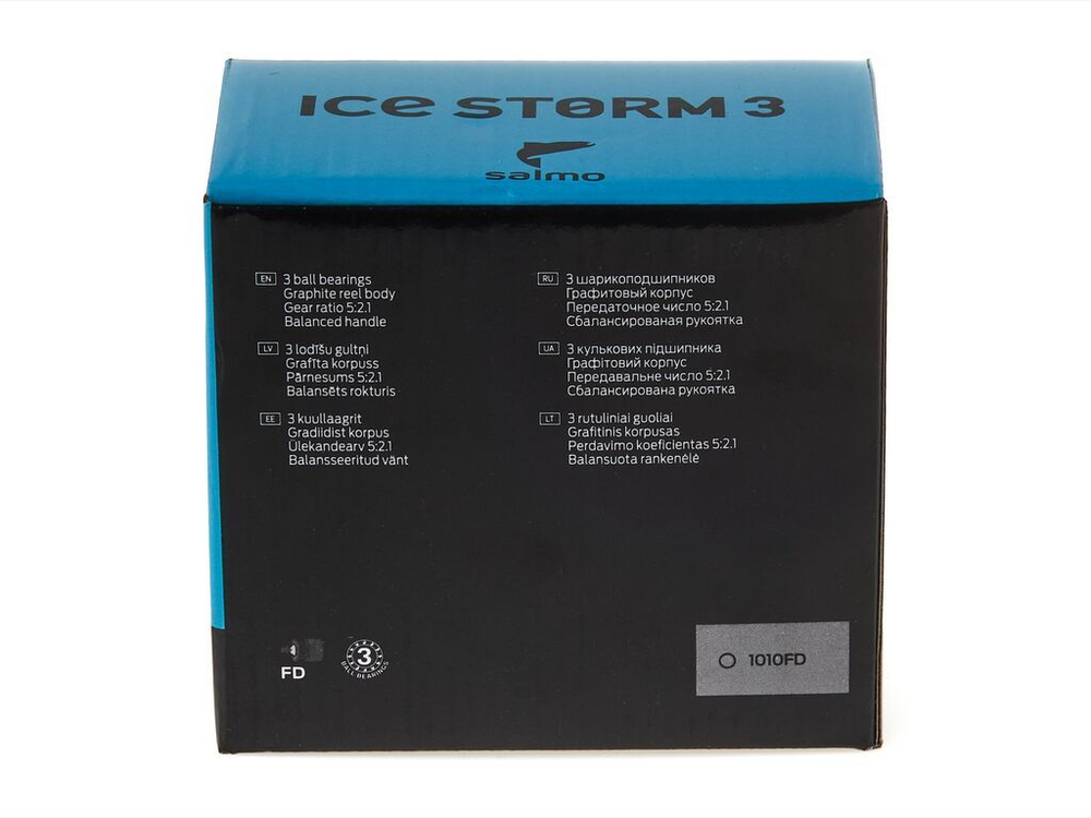 Катушка безынерционная Salmo ICE STORM 3 1000FD