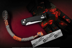 Нож Vosteed Raccoon CB сталь 14C28N Satin Cleaver рукоять Black Micarta