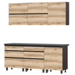 Кухонный гарнитур "Берген" (2,0м) серия 2