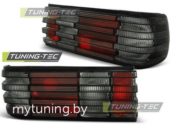 Задние фонари red smoke для Mercedes S W126