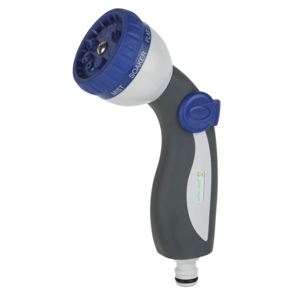 GAEP12-02 GREEN APPLE ЕСО Пистолет-распылитель, пластик, 8 режимов