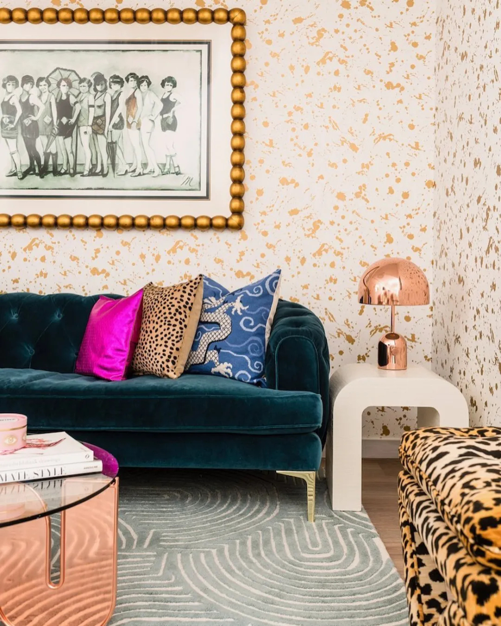 Настольная лампа Bell Copper