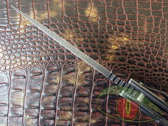 Складной нож STEELCLAW ЗМЕЯ черный c клинком из стали D2, рукоять G10