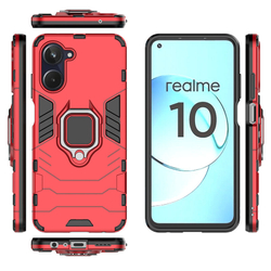 Противоударный чехол с кольцом Panther Case для Realme 10