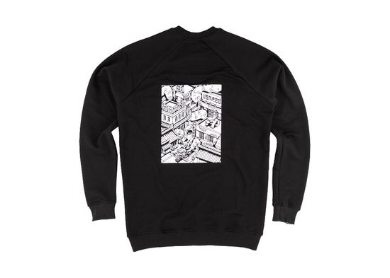 Свитшот HOOK Уличная магия 3.0 чёрный