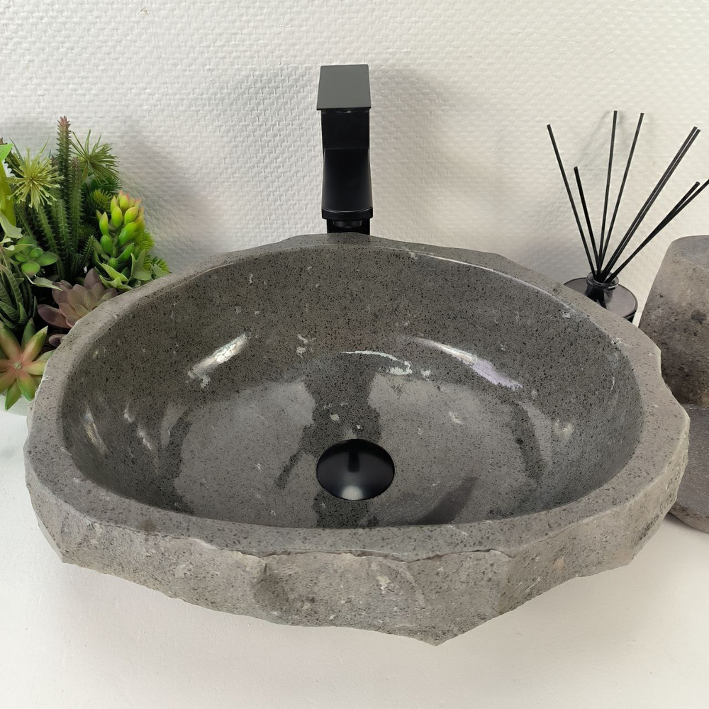 Раковина из андезита Erozy Grey EA-65135 47*36*16 0038