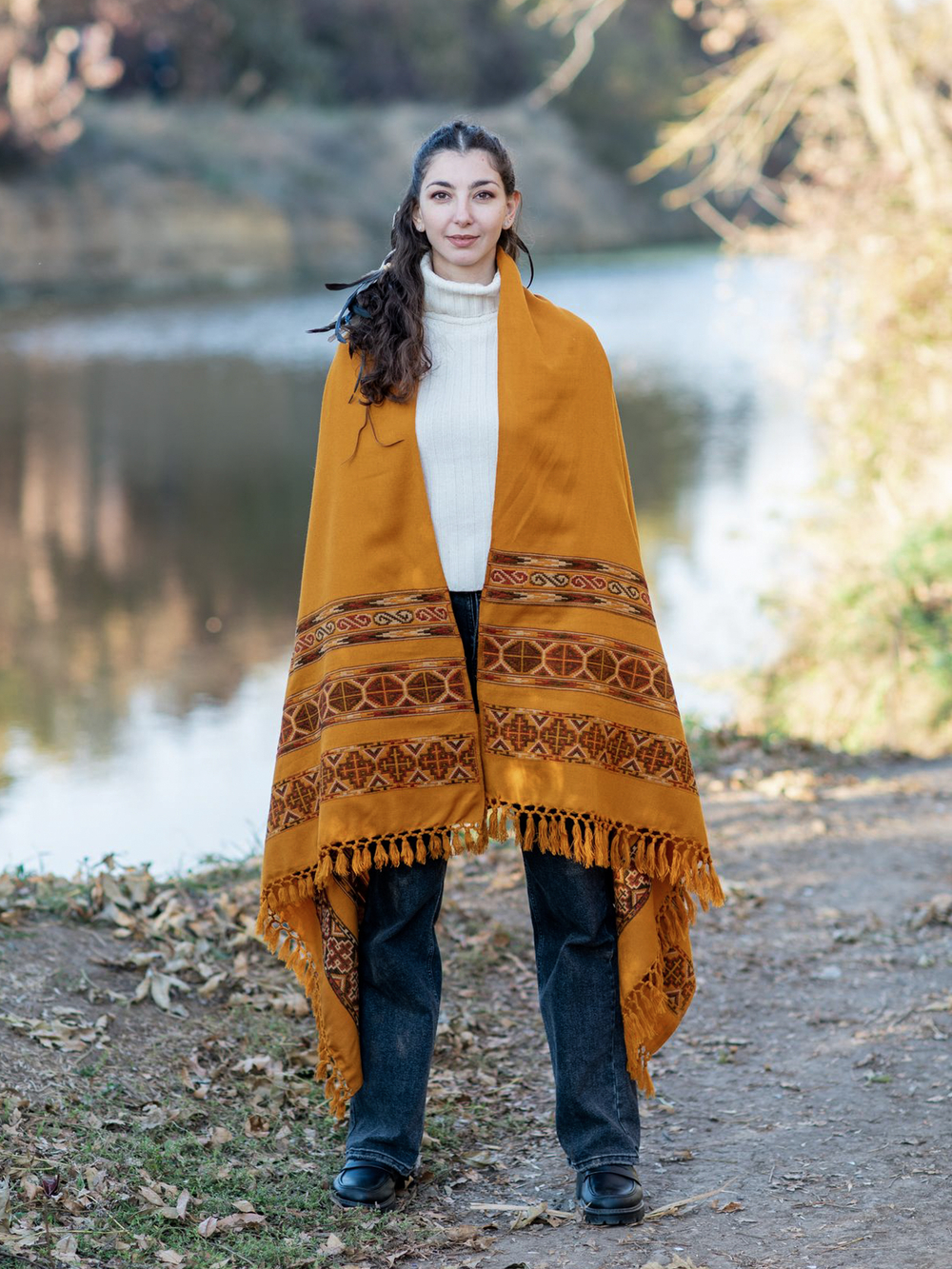 Шаль гималайская (куркума)