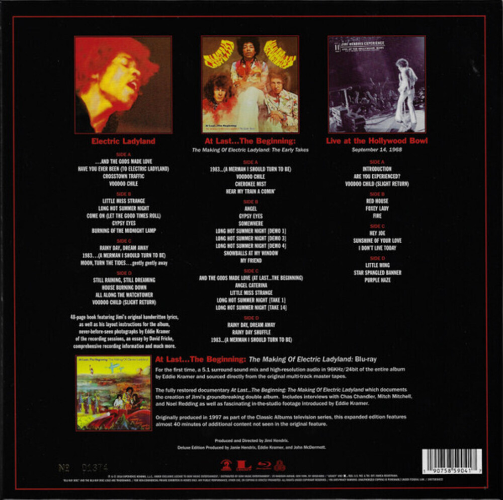 The Jimi Hendrix Experience / Electric Ladyland (50th Anniversary Deluxe Edition)(6LP+Blu-ray)