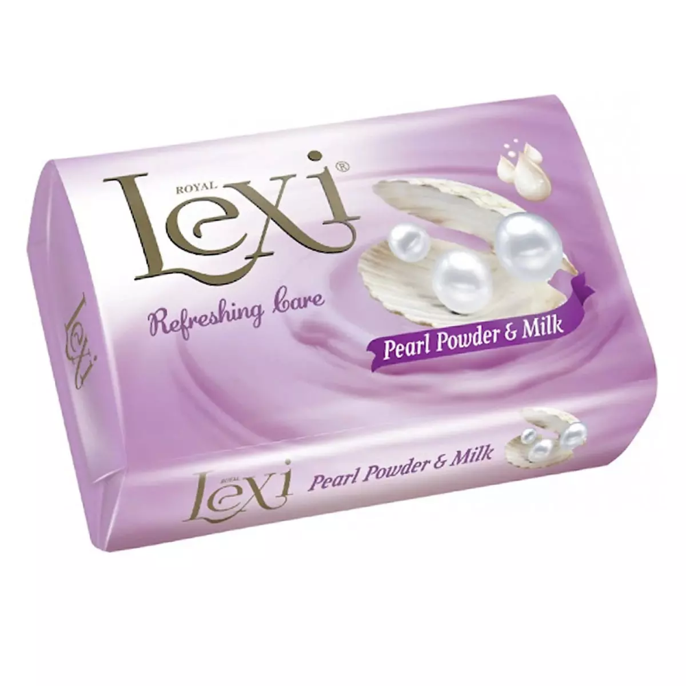 Мыло туалетное Lexi Жемчуг и молоко 85 гр