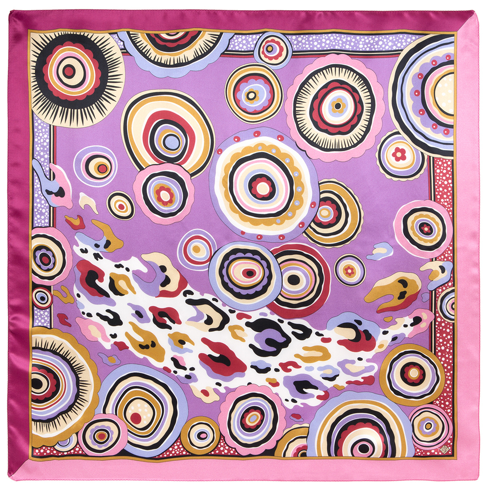 Павловопосадский платок Зонтики 1163-3