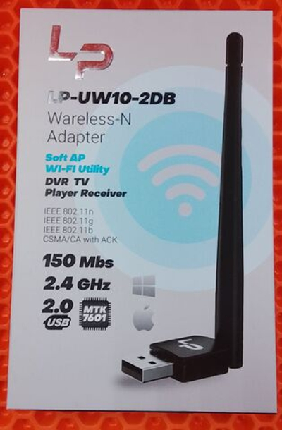 Wi-Fi адаптер LP-UW10-2DB 150Mbps/2.4Gz