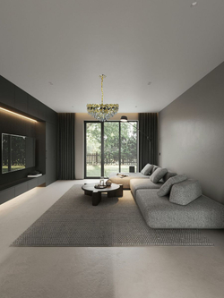 Люстра подвесная Lanbos, 11 ламп Е14, до 440 Вт, до 25 кв м, золотая