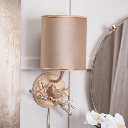 Бра настенный светильник Терра Айвори левое