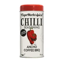 Чили перец Анчо Кофе BBQ, 75 г, Cape Herb & Spice