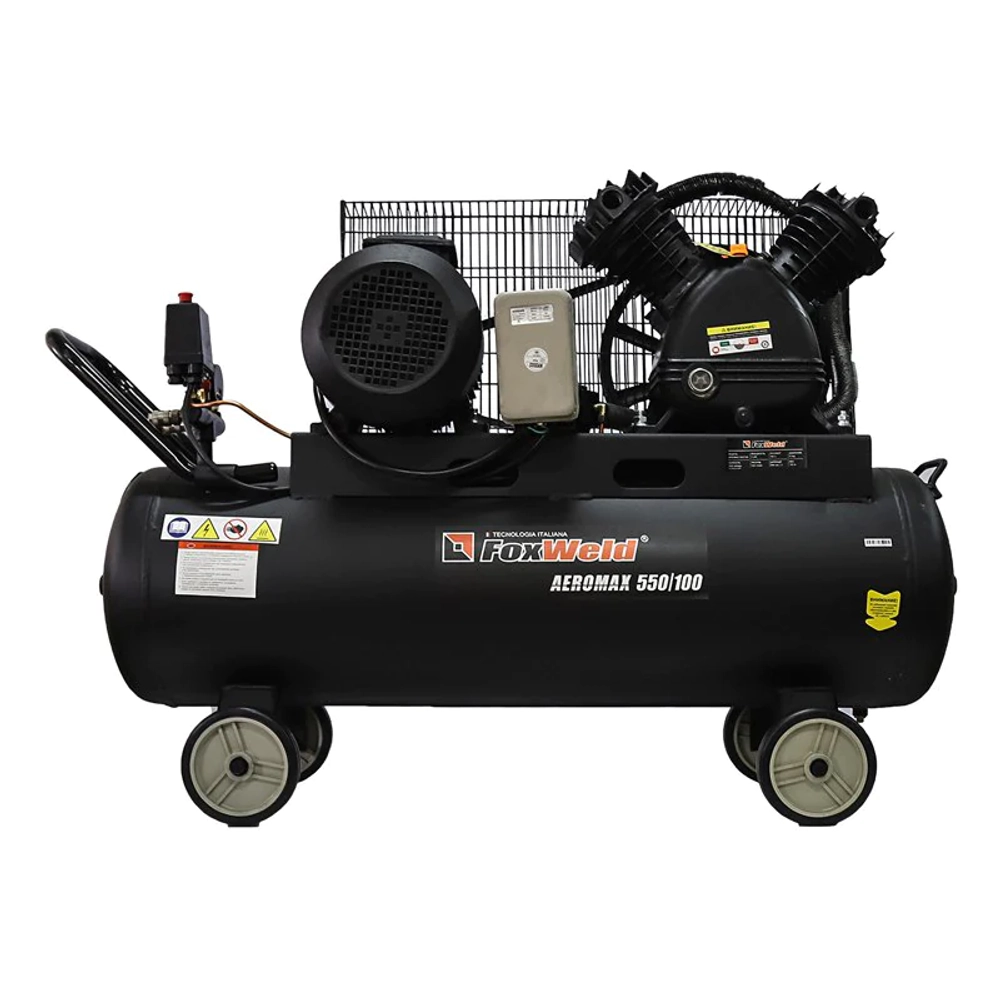 FoxWeld AEROMAX 550/100 масляный ременной компрессор 5075