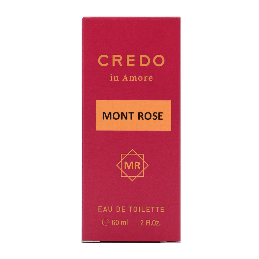 Вода туалетная Credo In Amore Mont Rose (Кредо Ин Амор Монт Роуз) – 60ml for women