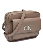 Сумка-мессенджер RE-LOCK CAMERA Calvin Klein - бежевый(K60K612676)