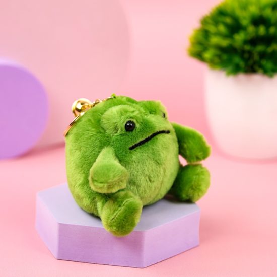 Мягкий брелок Big Frog, Большая лягушка 9х13 см