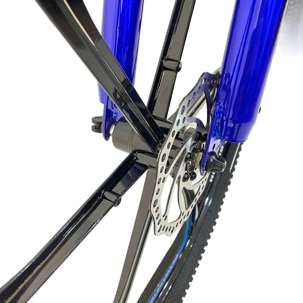 Велосипед Dinos 26" 21скор (стальная рама, диск. тормоз, Литые диски) Синий (DIN-15-4)