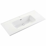 Тумба с раковиной Sancos Libra LB90W белый глянец