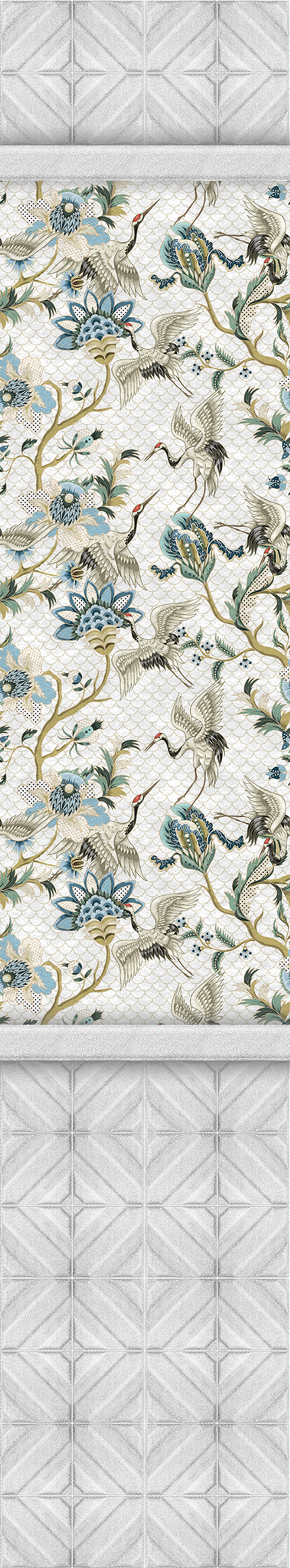 Ламинированная панель ПВХ Каравелла Жемчуг 2700х250мм