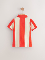 Поло для мальчика Next E66-446, Молочный, Красный