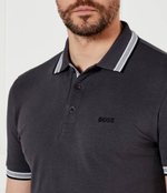 Поло Paddy BOSS GREEN - серый(50469055)