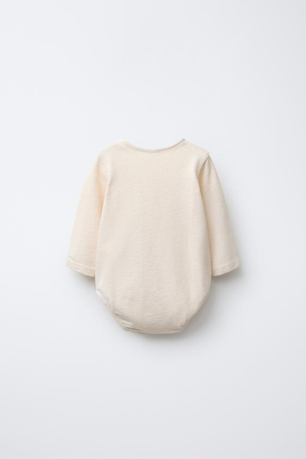 ZARA БОДИ С ПРИНТОМ «МЕДВЕЖОНОК», ВАНИЛЬНЫЙ