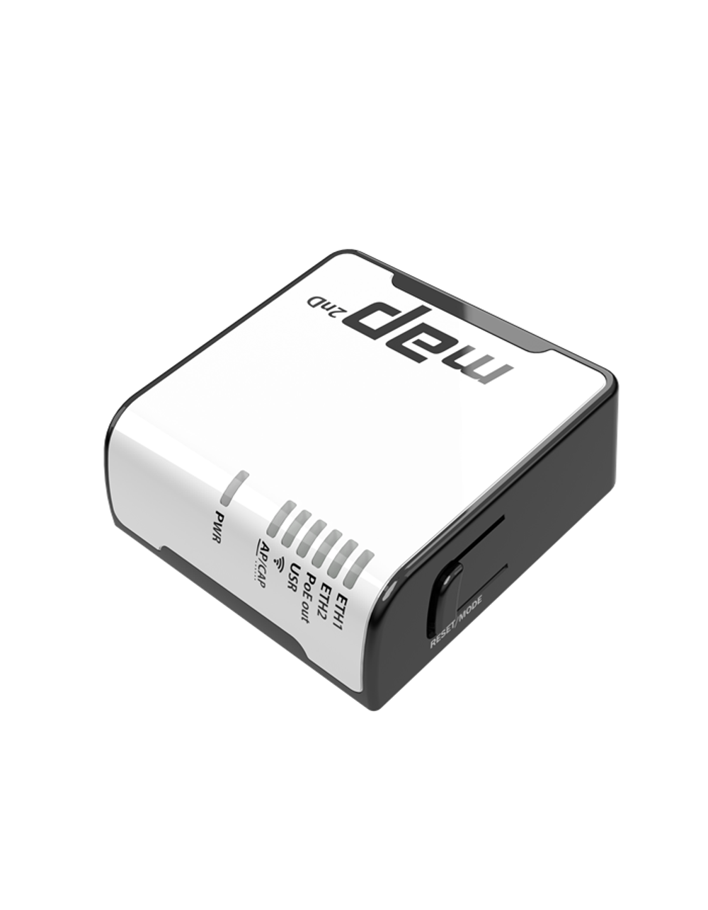 Точка доступа wi-fi MikroTik mAP with AR9531 650MHz CPU, 64MB RAM, 2xLAN, built-in 2.4Ghz 802.11bgn Dual Chain wireless with integrated antennas, microUSB, RouterOS L4, plastic case, PSU , POE-out