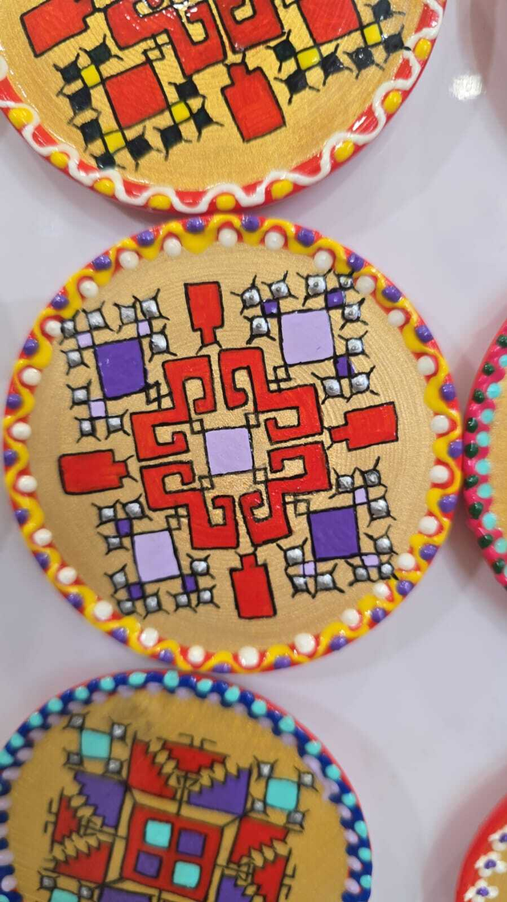 Тарелка - магнит сувенирная