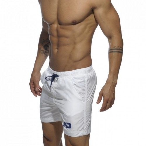 Мужские шорты удлиненные белые Addicted Sport Shorts white