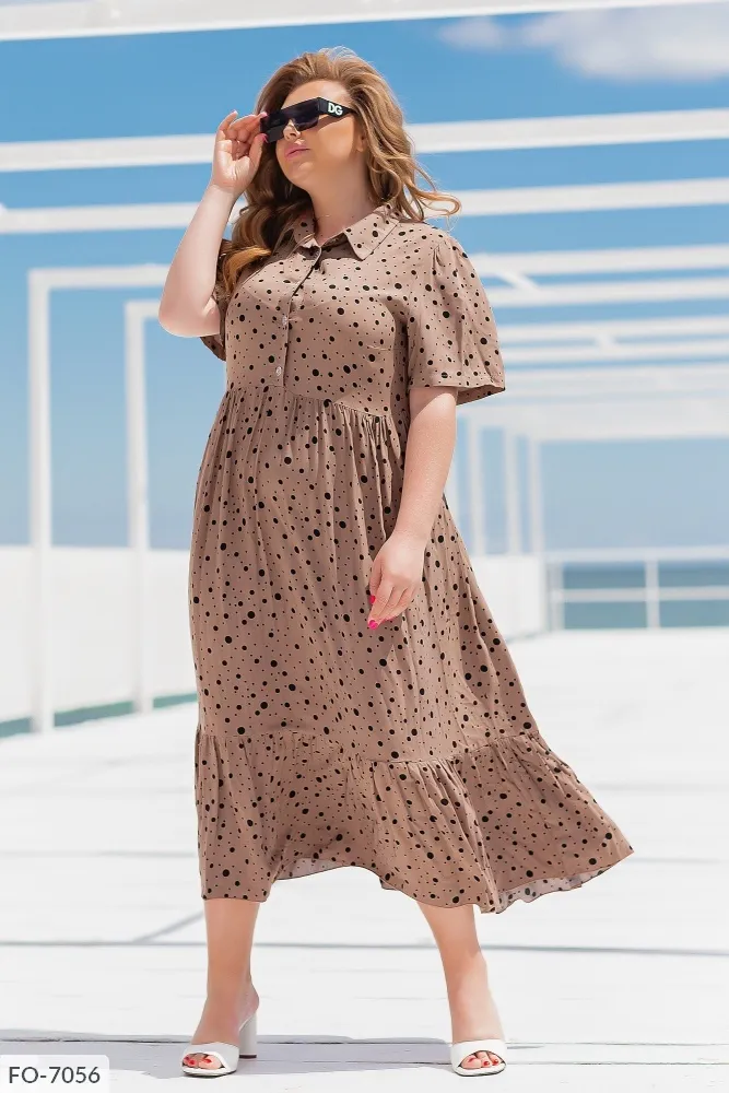 Платье FO-7054 Фабрика Моды