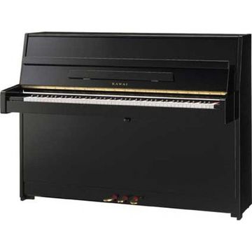KAWAI K-15E M/PEP Ebony Polish - пианино, 110х149х59, 196 кг., черный полиров., механизм Ultra Respo