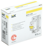 KARAT Автоматический выключатель ВА47-150 1P D 100А 15кА IEK