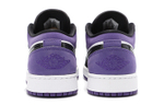 Кроссовки Jordan Air Jordan 1 Low Court Purple GS (Подростковая размерная сетка)