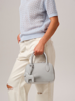 Кожаная сумка Polly summer DBR 31401 серый гранит