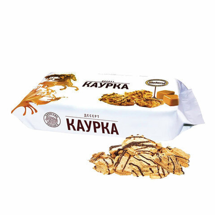 Десерт вафельный АККОНД "Каурка" хрустящий на основе карамели, 230 г